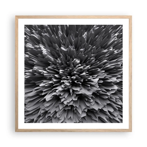 Plakát v rámu světlý dub - Ostřejší to už nebude - 60x60 cm