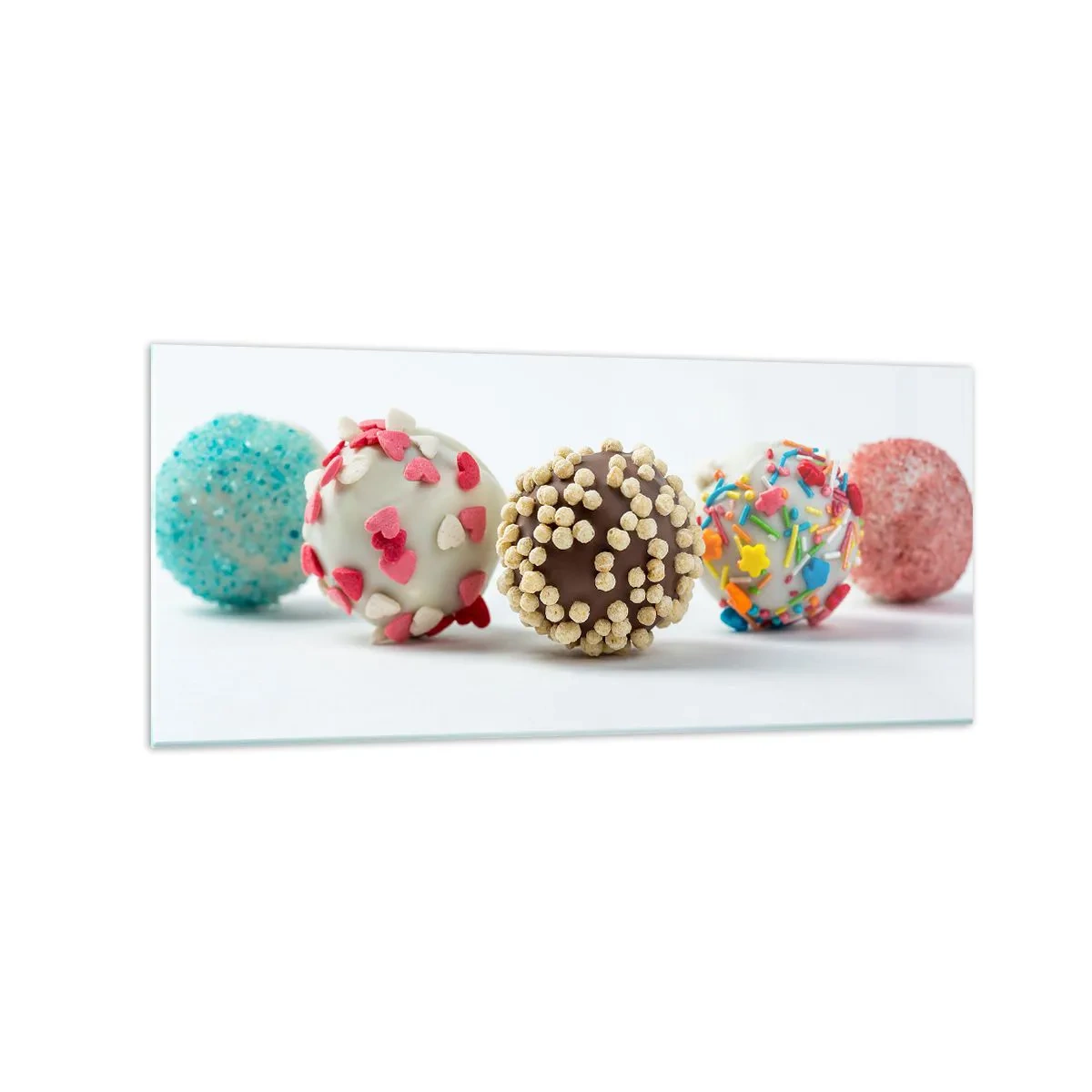 Obraz na skle - Život může být sladký - 120x50 cm