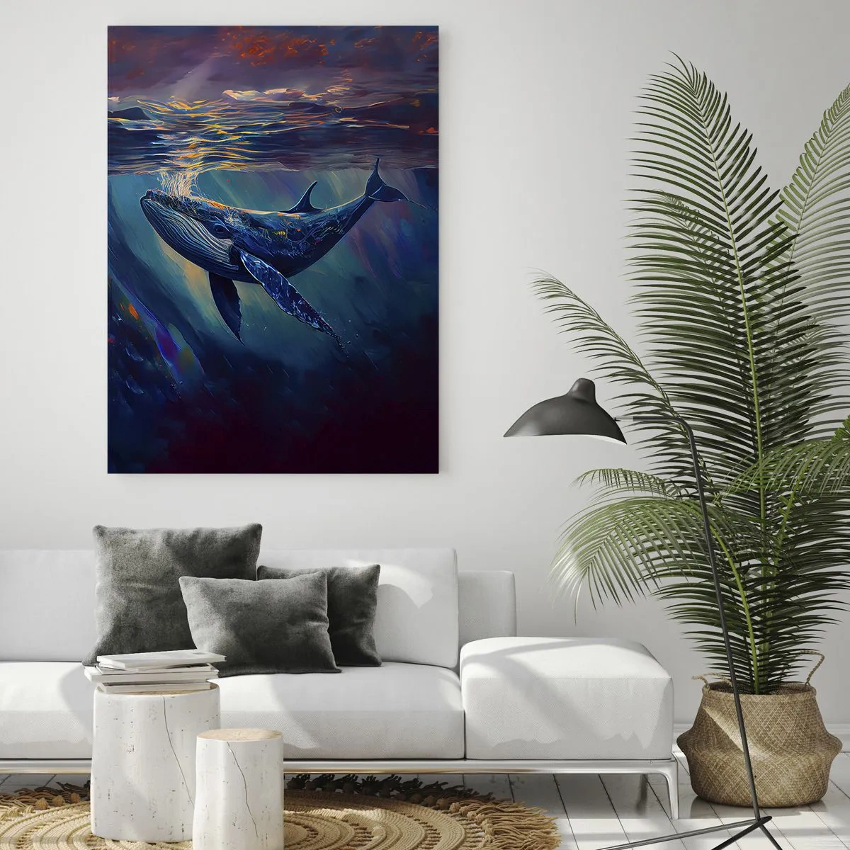 Obraz na skle - Vítej v mém světě - 70x100 cm