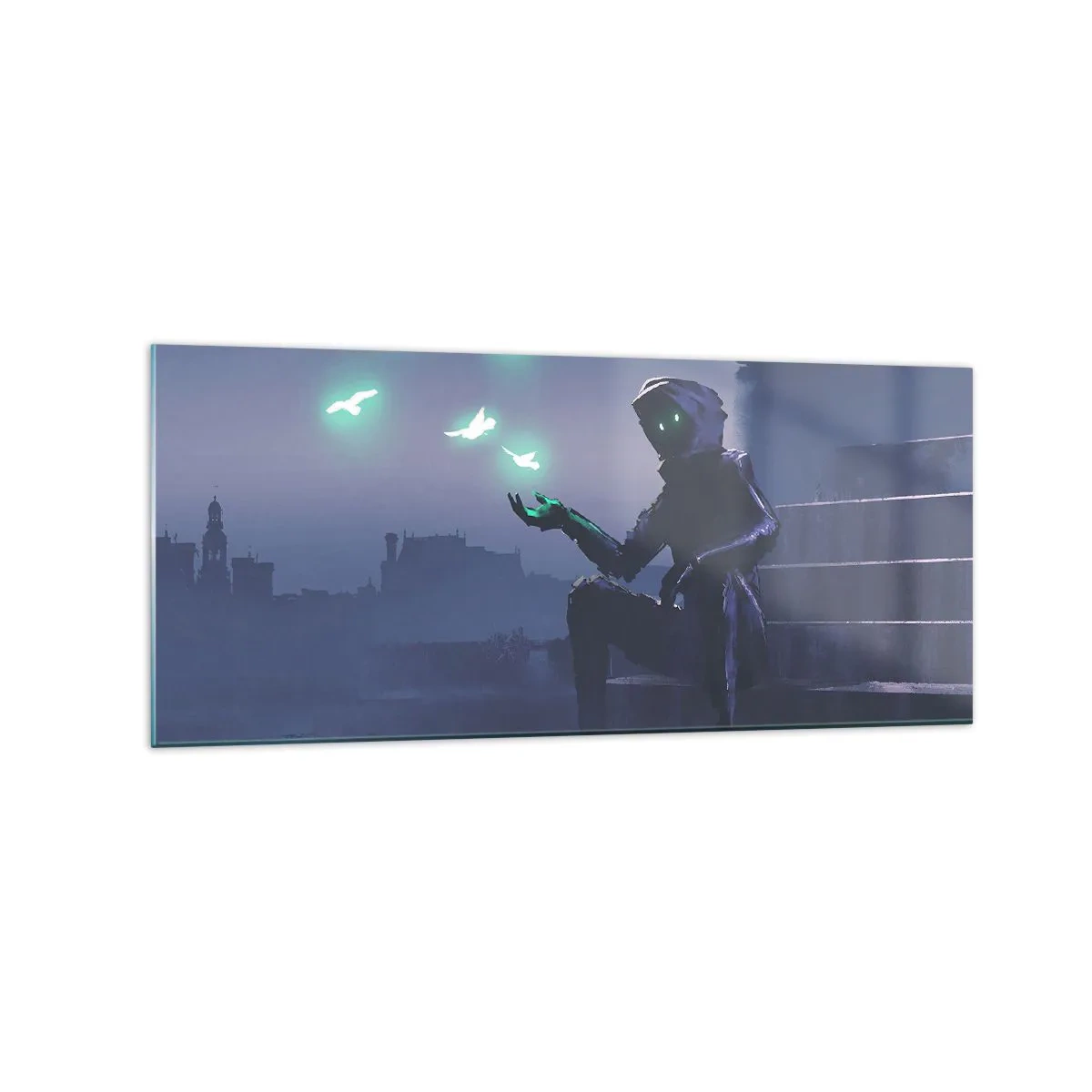 Obraz na skle - Život se vrátí - 120x50 cm