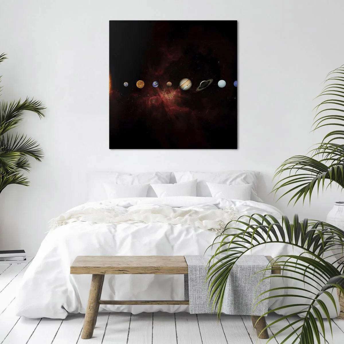 Obraz na plátně - Naše čtvrť - 50x50 cm