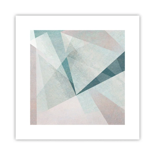 Plakát - V klidu, ale dynamicky - 30x30 cm