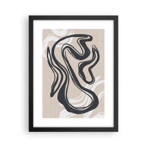 Plakát v černém rámu - Znásobená exprese - 30x40 cm