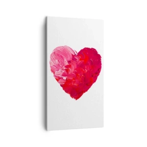 Obraz na plátně - All you need is love - 45x80 cm