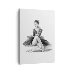 Obraz na plátně - Okouzlená tancem - 50x70 cm