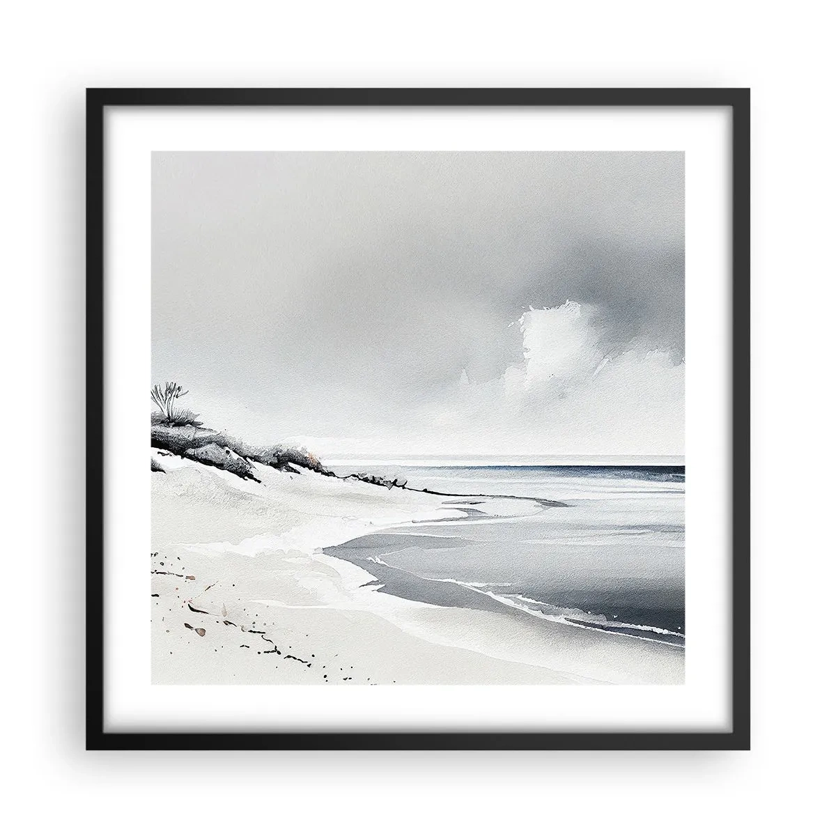 Plakát v černém rámu - Vždycky spolu - 50x50 cm