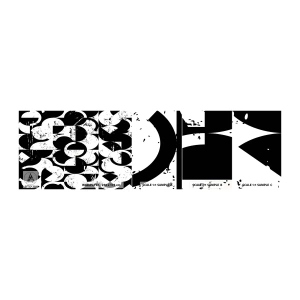 Vzor Fototapety Samolepicí Deluxe Sticker - Bílé je bílé a černé černé - Abstrakce, Kus, Grafika - 100x30 cm