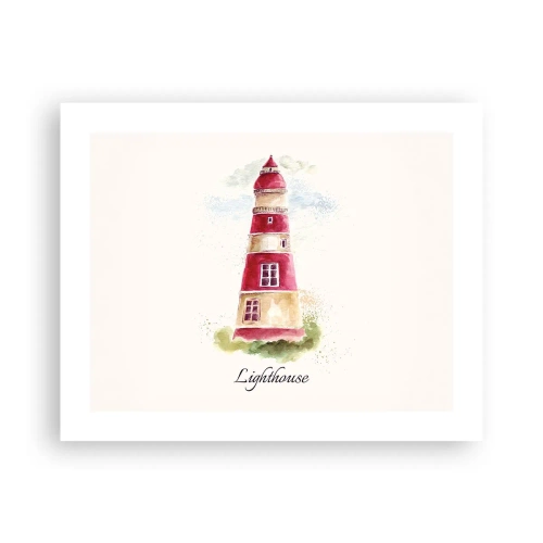 Plakát - Tady je vždy počasí - 50x40 cm