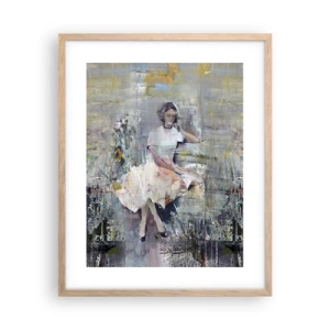 Plakát v rámu světlý dub - Klasická a moderní - 40x50 cm