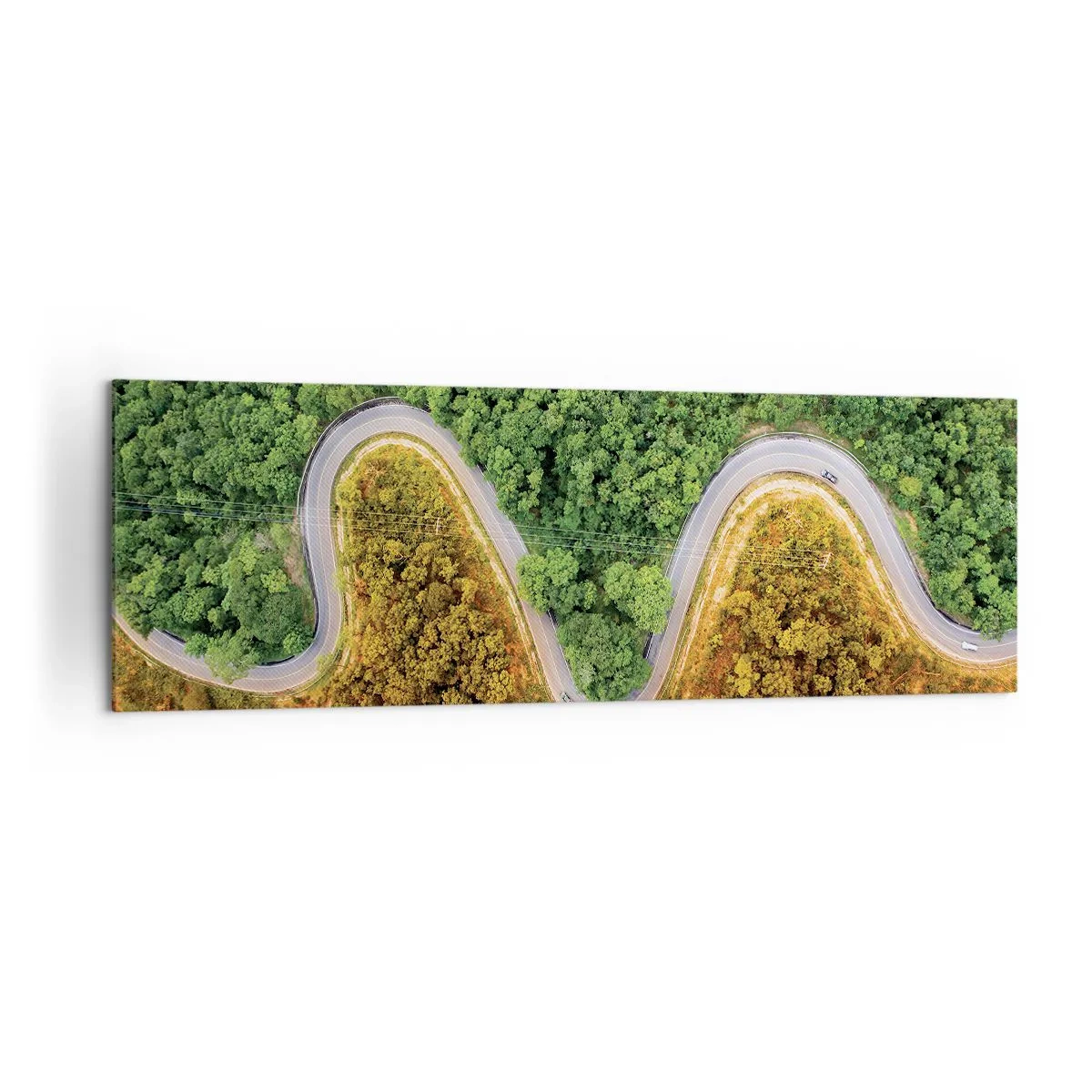 Obraz na plátně - Hranice a průlomy - 160x50 cm