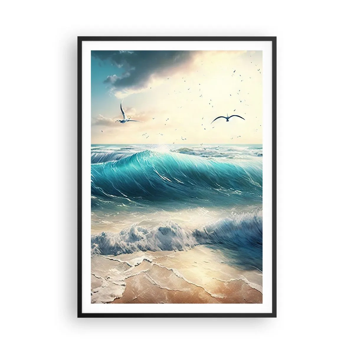 Plakát v černém rámu - Šustění jen pro tebe - 70x100 cm