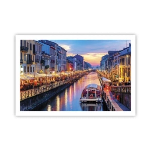 Plakát - Večer plný světla a zábavy - 91x61 cm