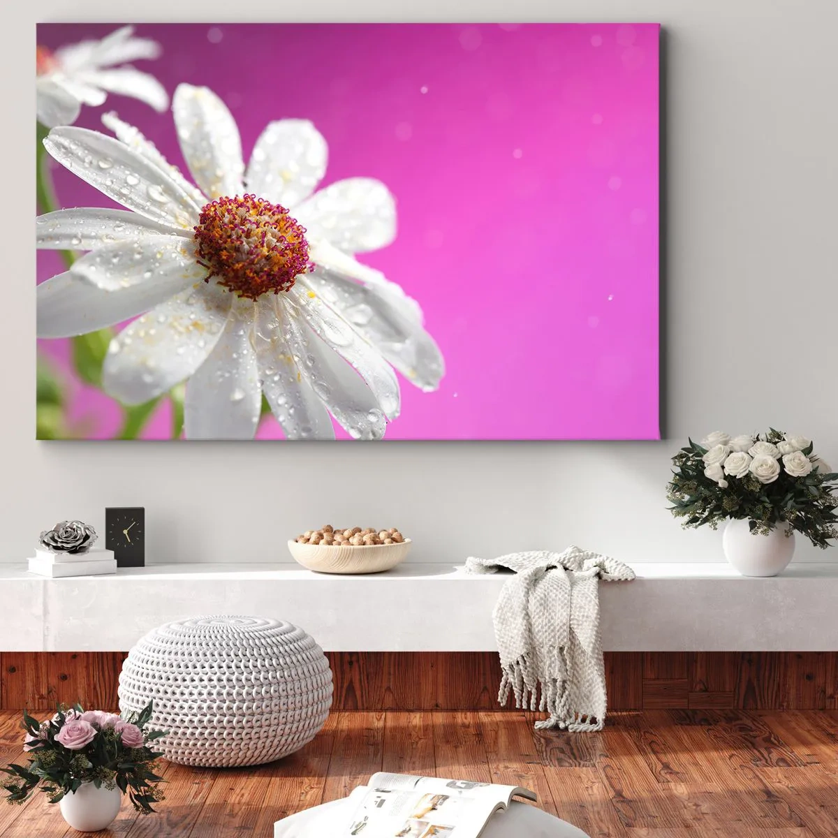Obraz na plátně - Skromný ve své kráse - 120x80 cm