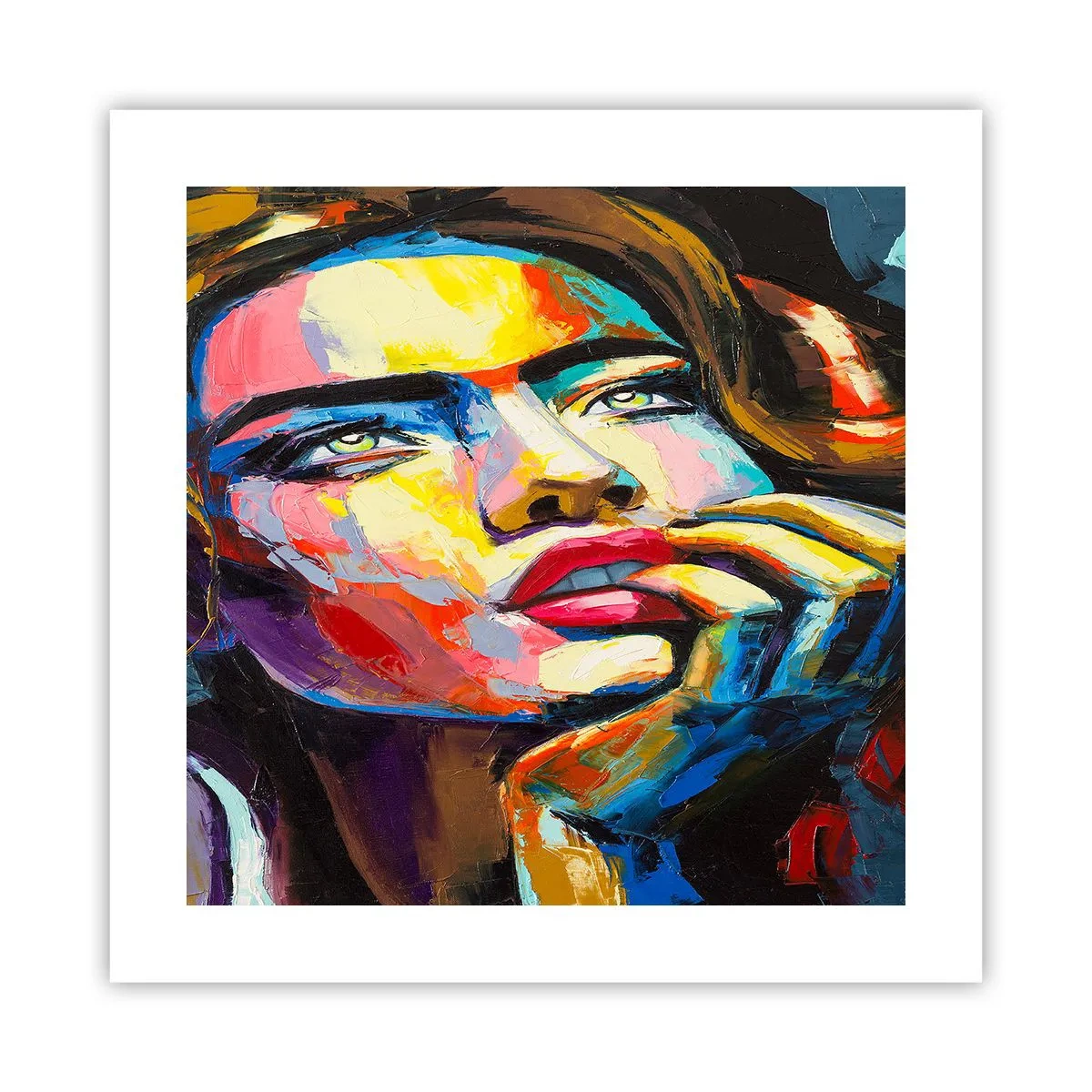 Plakát - Sny, jak ptáci letí oblohou - 40x40 cm