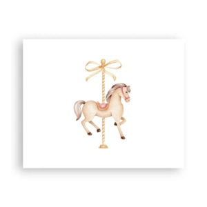 Plakát - Elegantním klusem - 50x40 cm