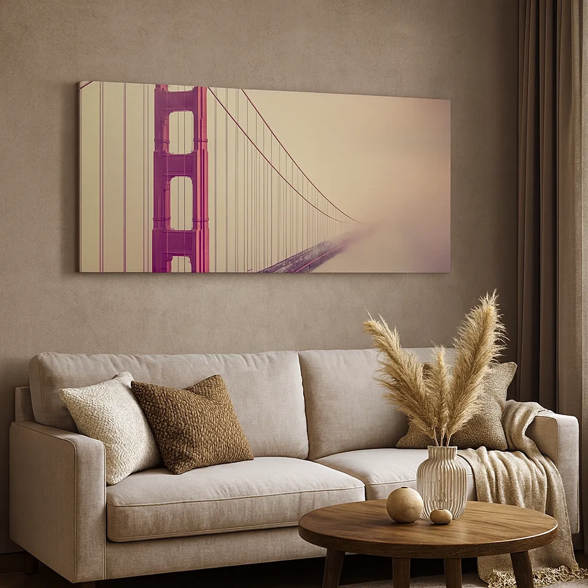 Obraz na plátně - Mezi nebem a zemí - 30x30 cm