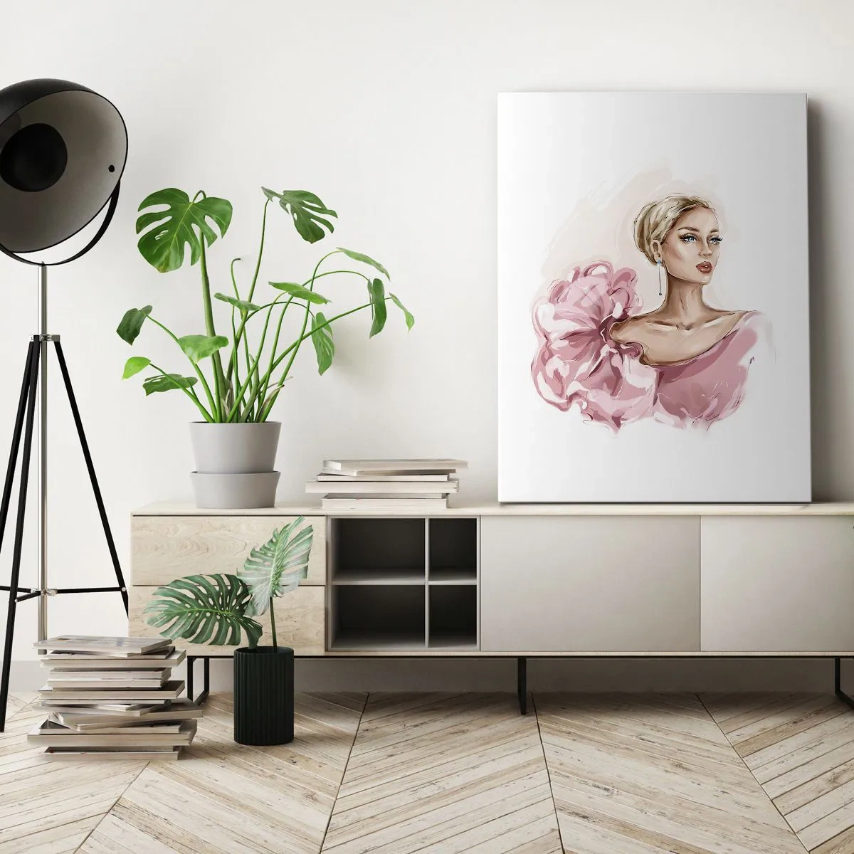 Obraz na plátně - Jako malovaná… - 50x70 cm
