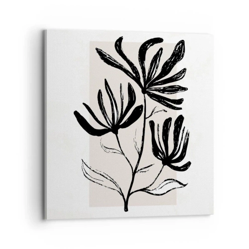 Obraz na plátně - Náčrtek pro herbář - 70x70 cm