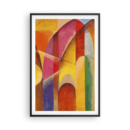 Plakát v černém rámu - Katedrála slunce - 61x91 cm