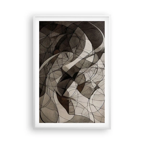 Plakát v bílém rámu - Oběh barev Země - 61x91 cm