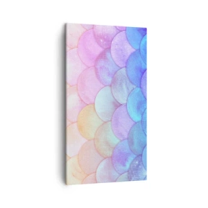 Obraz na plátně - Perleťová šupina - 45x80 cm