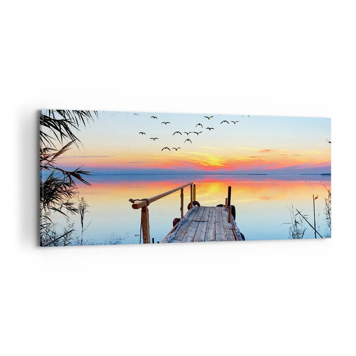 Obraz na plátně - Je čas vrátit se… - 100x40 cm