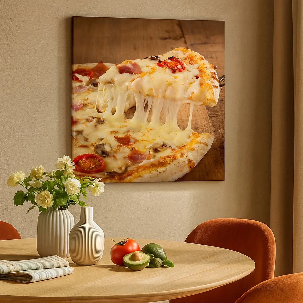 Obraz na plátně - Veledílo italského umění - 30x30 cm