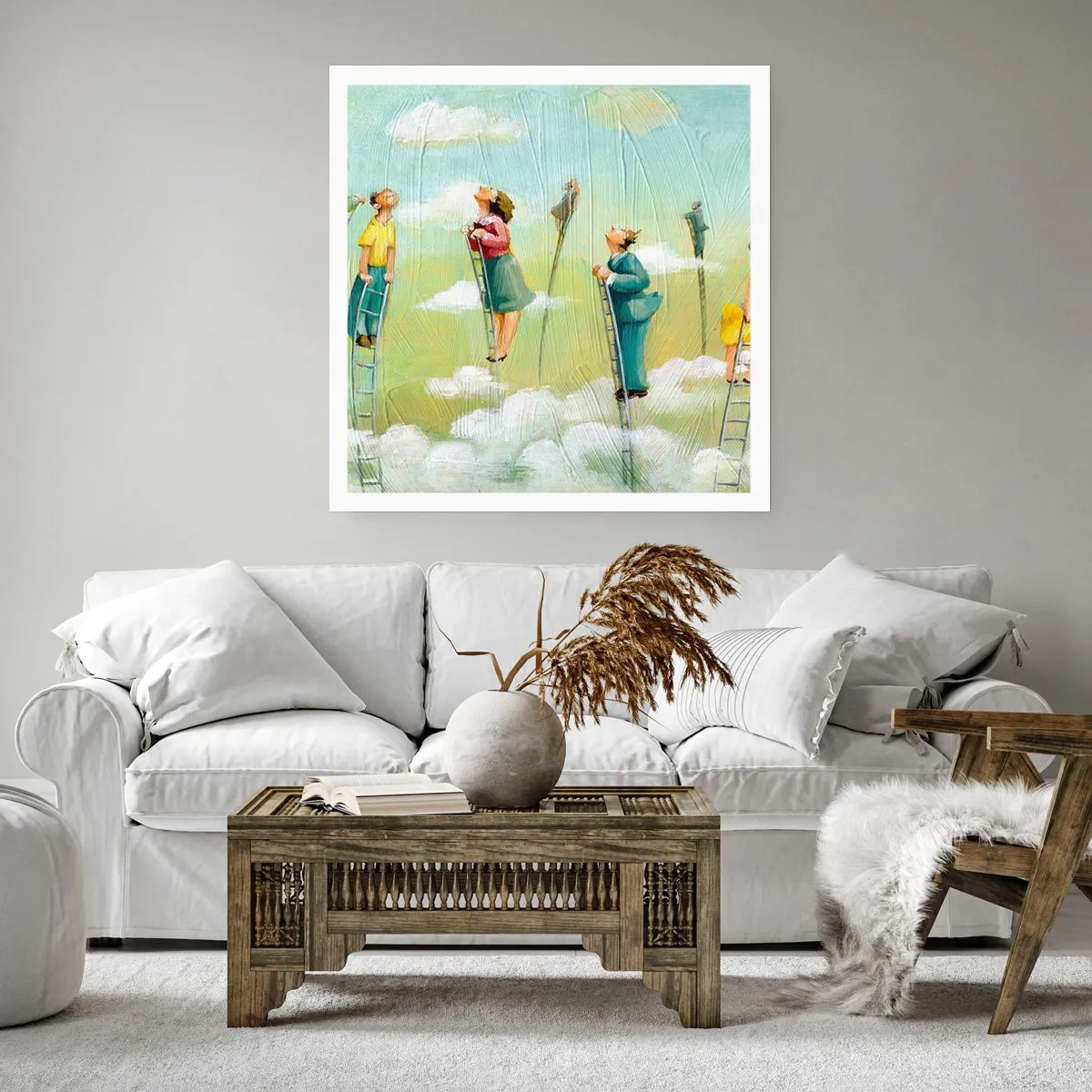 Plakát - Za svým snem - 60x60 cm
