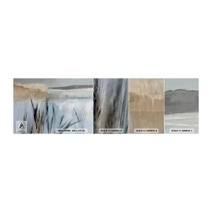 Vzor Fototapety Samolepicí Deluxe Sticker - Zimní pole - Jasný, Minimalismus, Kus - 100x30 cm