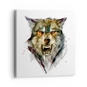 Obraz na plátně - Ani krok! - 30x30 cm