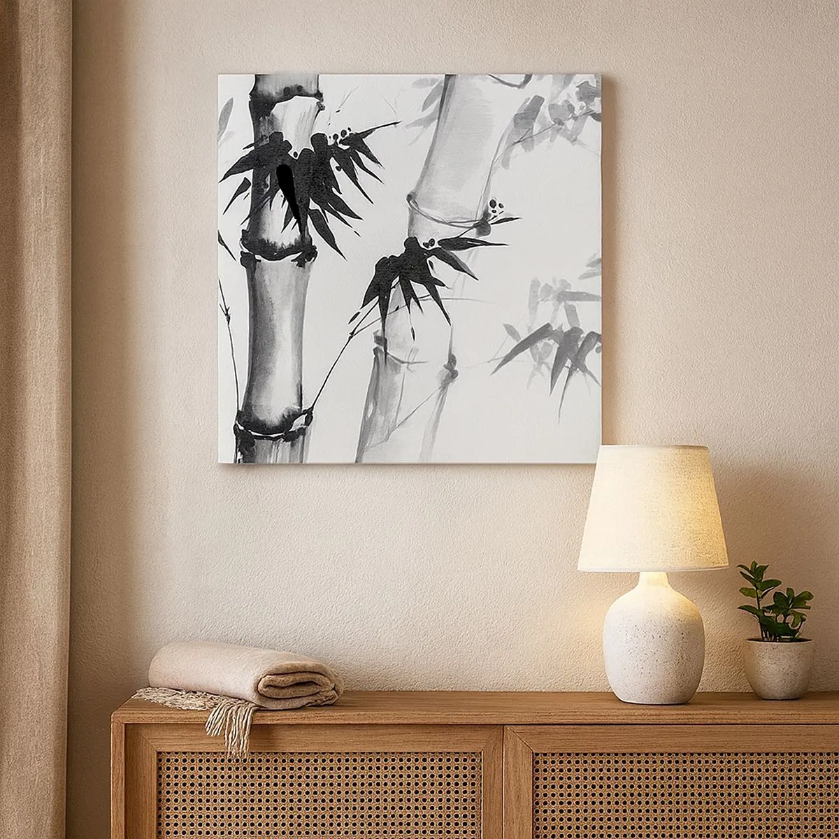 Obraz na plátně - Blízký záběr na orient - 30x30 cm