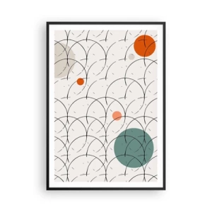 Plakát v černém rámu - V duchu pop-artu - 70x100 cm