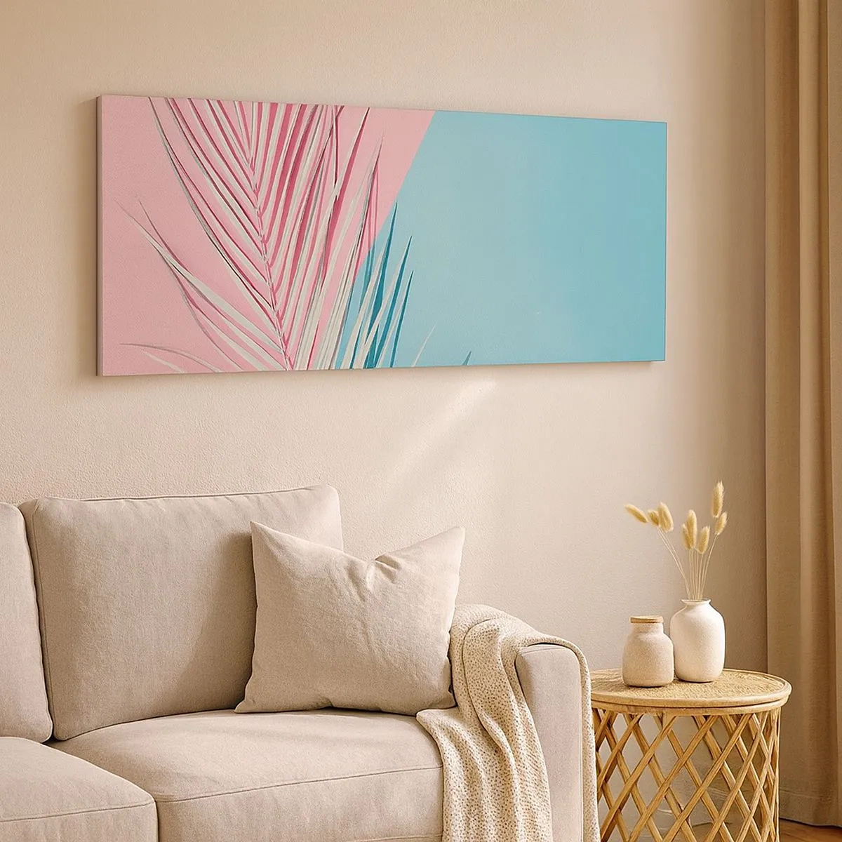 Obraz na plátně - Tropický dojem - 100x40 cm