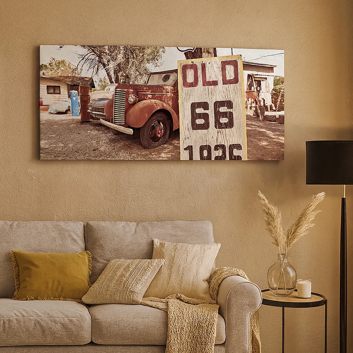 Obraz na plátně - Legenda americké provincie - 30x30 cm