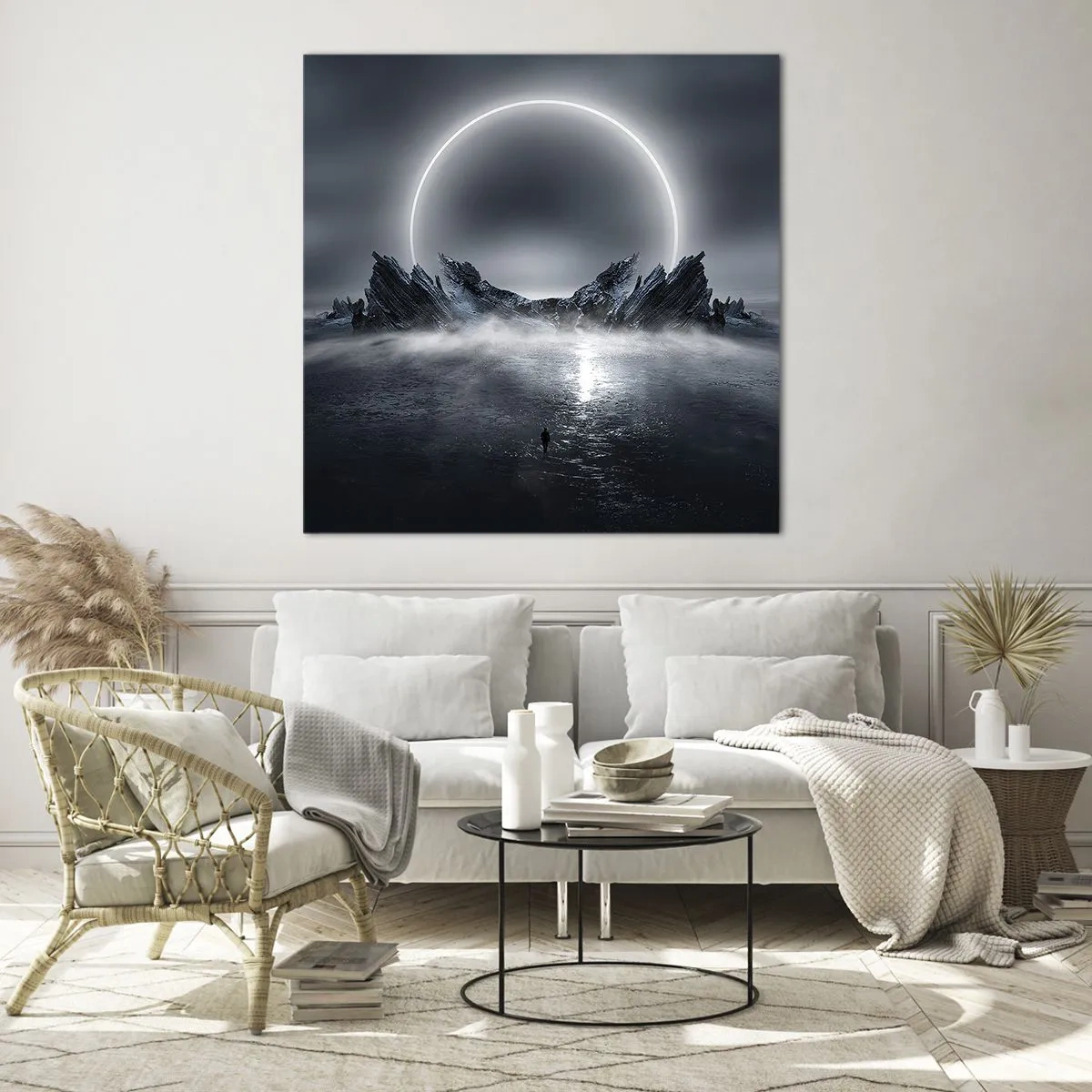 Obraz na skle - Finále příběhu - 50x50 cm