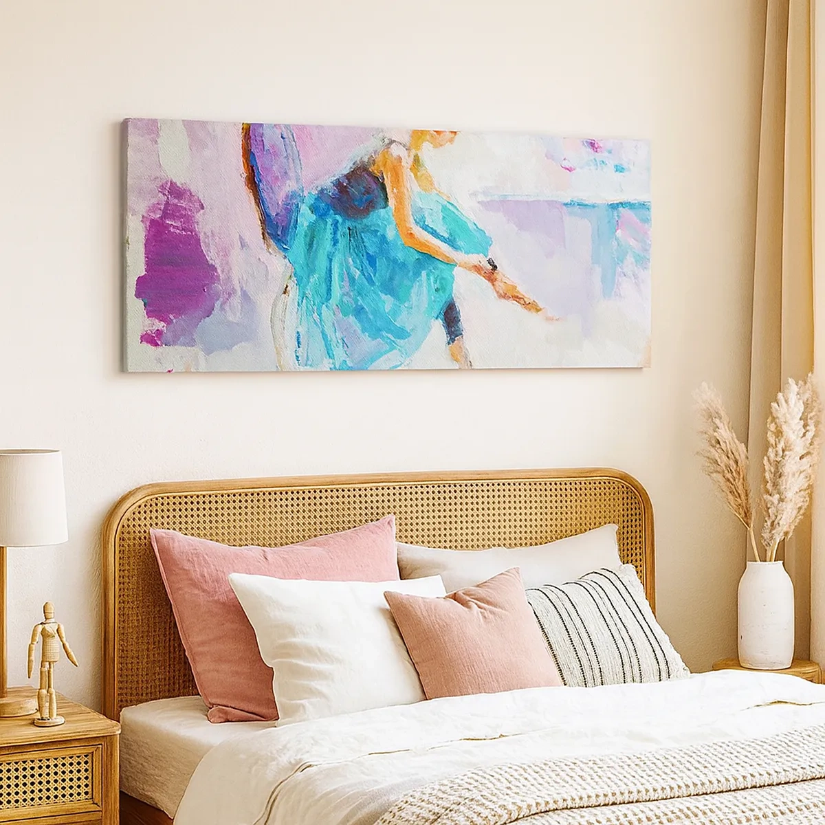 Obraz na plátně - Nevyslovený vděk, jemné kouzlo - 30x30 cm