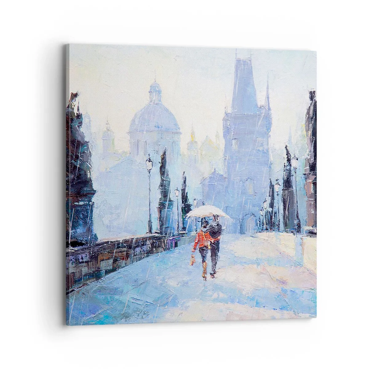 Obraz na plátně - Nás musel okouzlit déšť - 70x70 cm