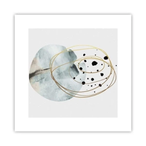 Plakát - V objetí prostoru - 30x30 cm