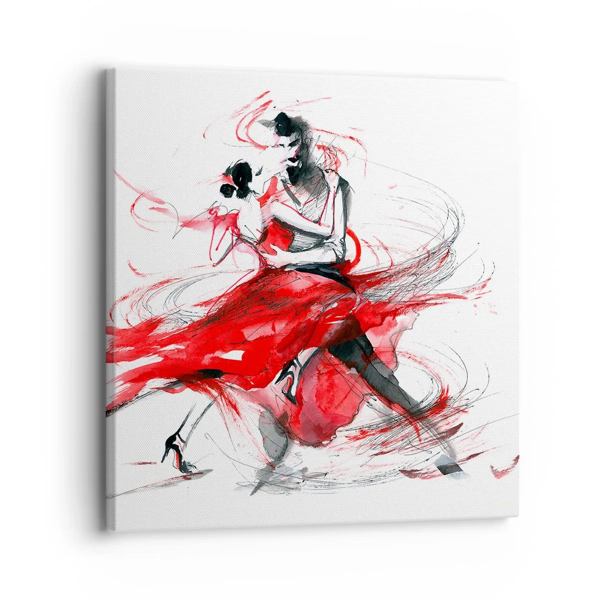 Obraz na plátně - Tango - rytmus náruživostí - 30x30 cm