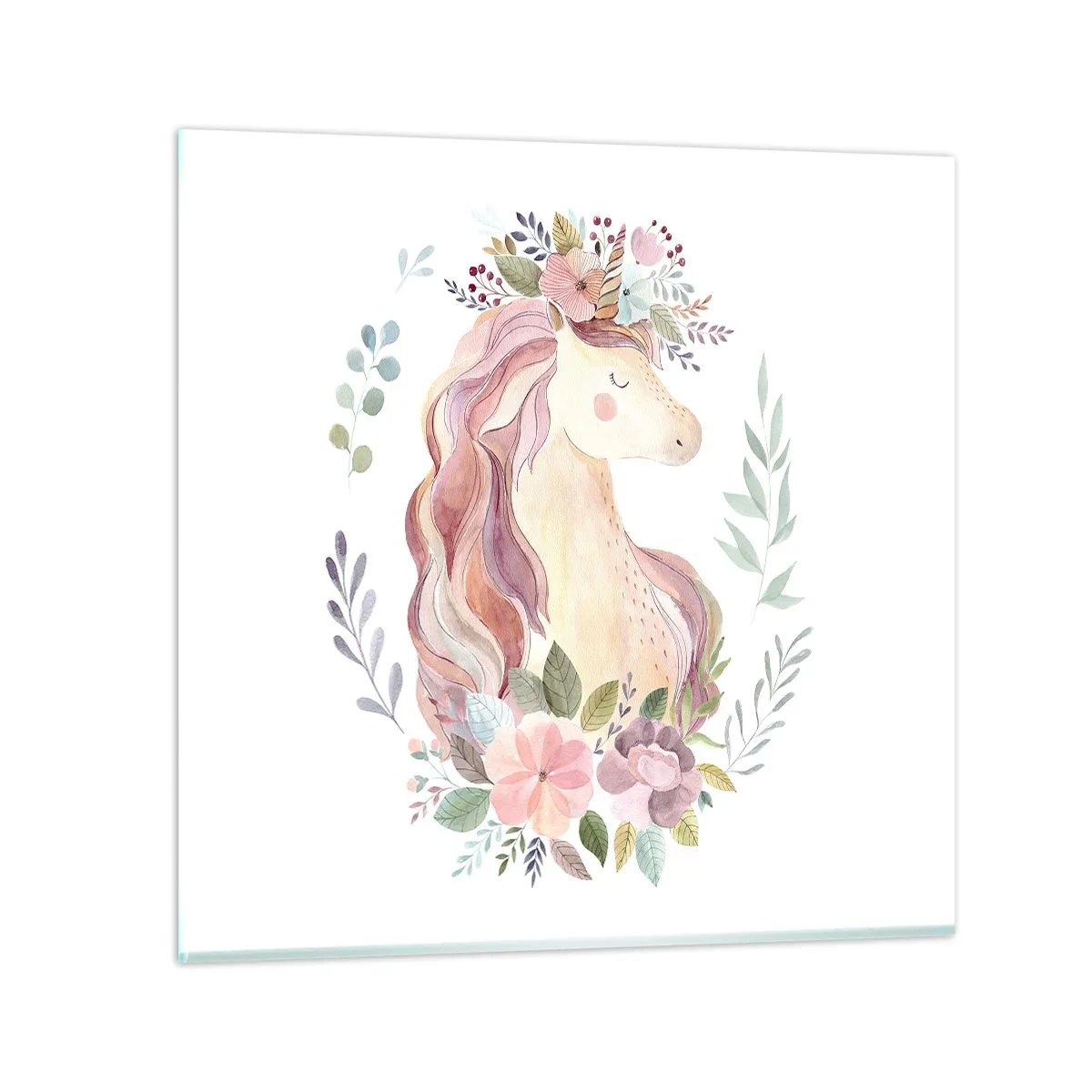 Obraz na skle - Pozvánka do říše pohádek - 60x60 cm