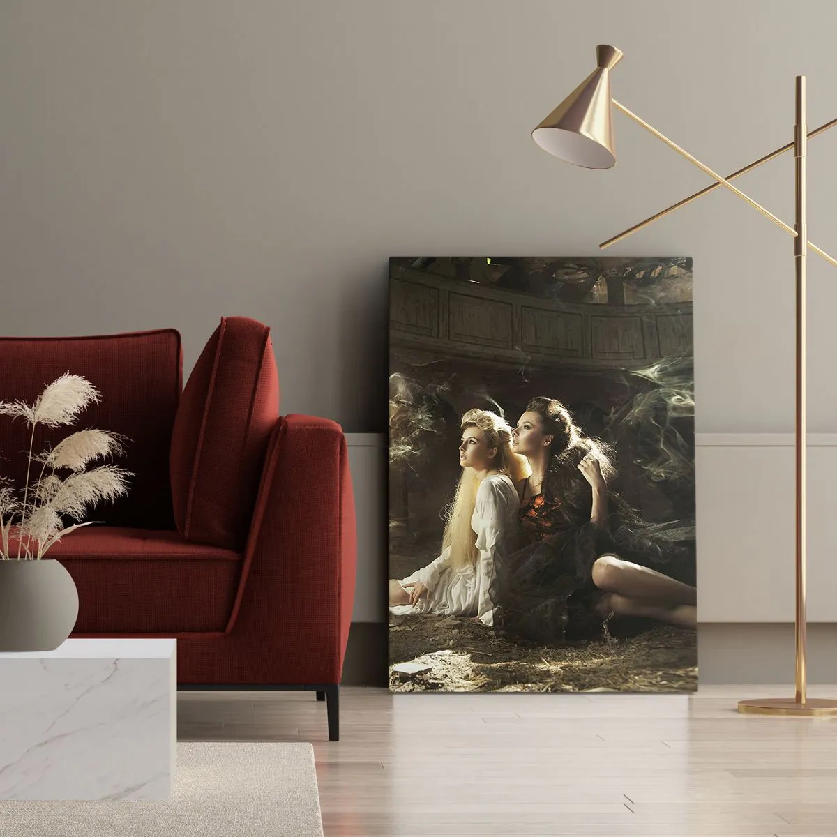 Obraz na plátně - A byla poezie - 55x100 cm