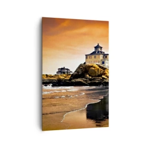 Obraz na plátně - Elegance západního pobřeží - 80x120 cm