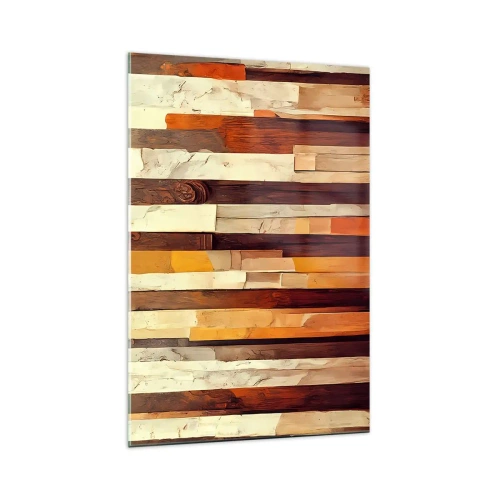 Obraz na skle - Hymna lesních stromů - 70x100 cm