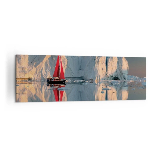 Obraz na plátně - Na okraji světa - 160x50 cm