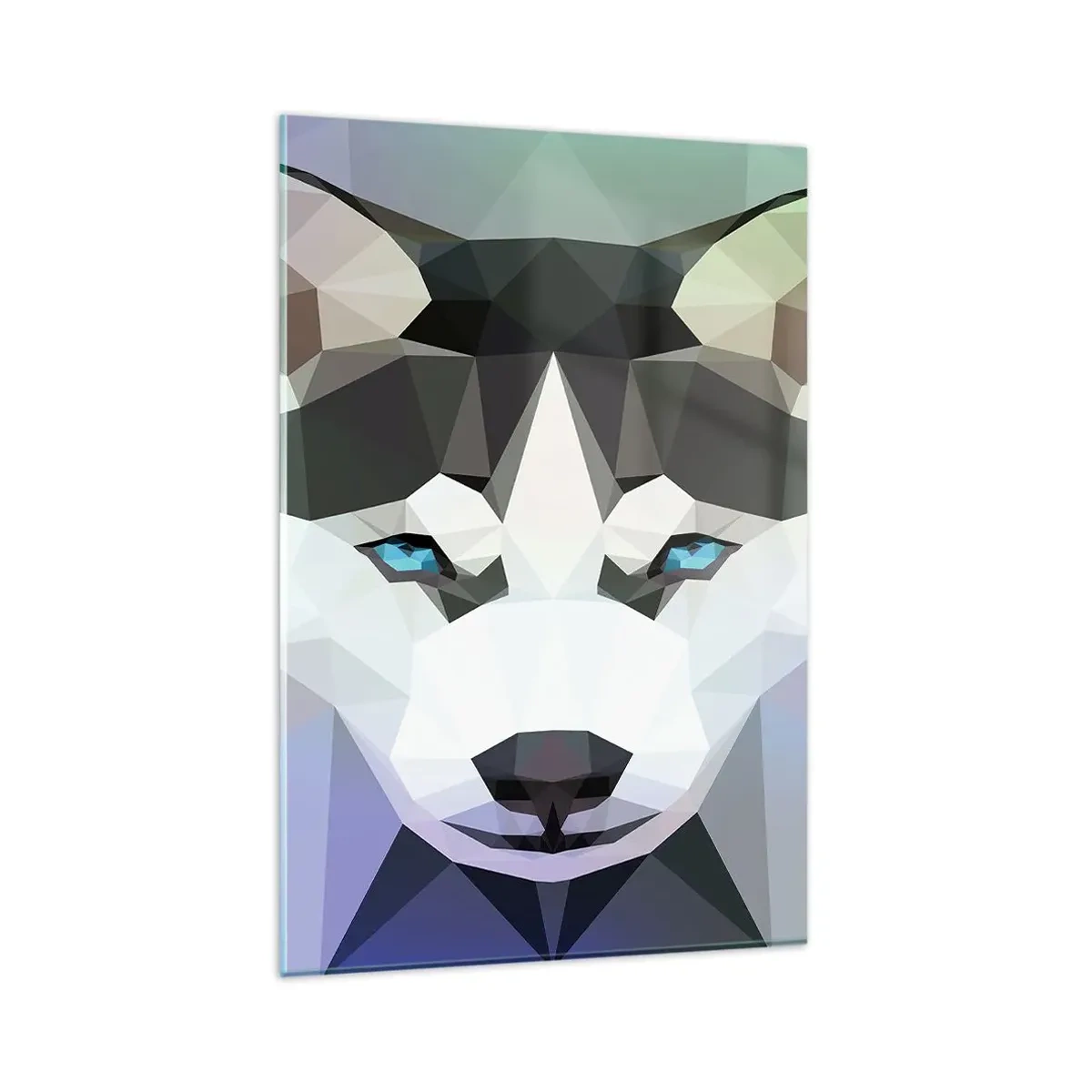 Obraz na skle - Vzpomínka na sníh na severu - 80x120 cm