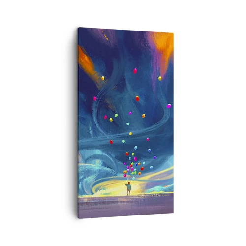 Obraz na plátně - Na modrý vítr - 45x80 cm