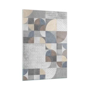 Obraz na skle - Keramická fantazie - 50x70 cm