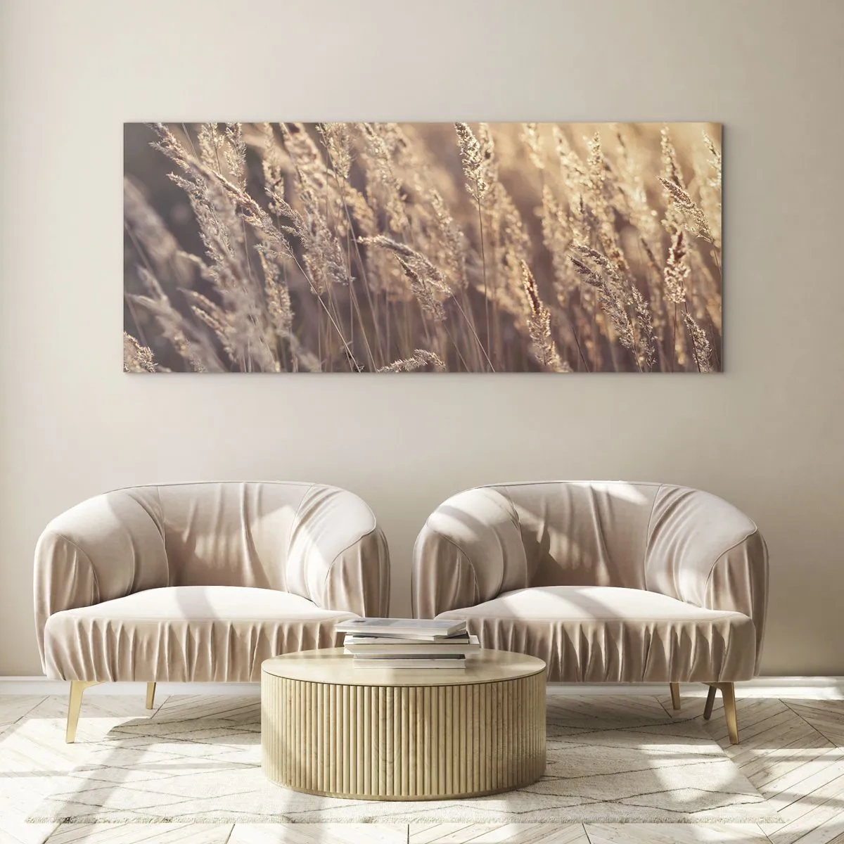 Obraz na skle - Připraveni přivítat podzim - 120x50 cm