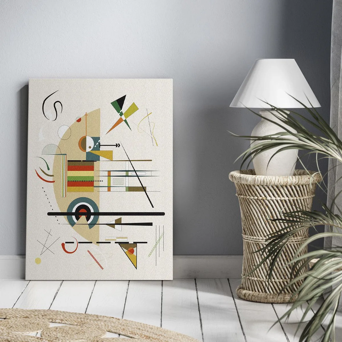 Obraz na plátně - A svět se směje - 45x80 cm