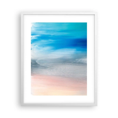Plakát v bílém rámu - Živly: vzduch - 40x50 cm